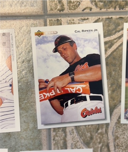 1992 Upper Deck #165 Cal Ripken Jr. — front