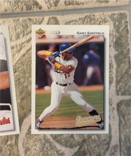 1992 Upper Deck #234 Gary Sheffield — front