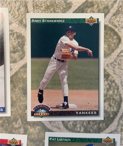 1992 Upper Deck #779 Andy Stankiewicz — front