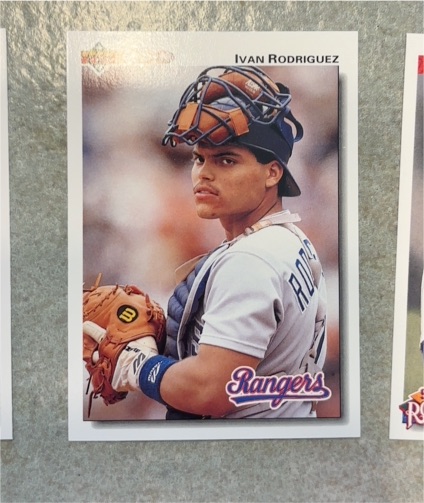 1992 Upper Deck #245 Ivan Rodriguez — front