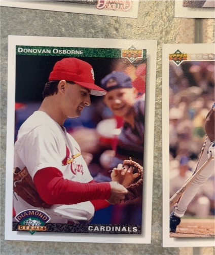 1992 Upper Deck #777 Donovan Osborne — front