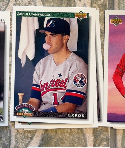 1992 Upper Deck #772 Archi Cianfrocco — front
