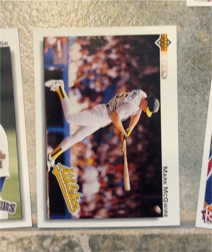 1992 Upper Deck #153 Mark McGwire — front