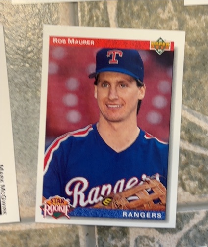 1992 Upper Deck #10 Rob Maurer Star Rookie — front