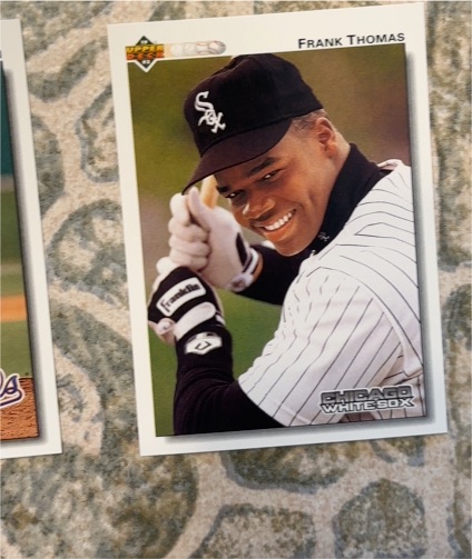 1992 Upper Deck #166 Frank Thomas — front