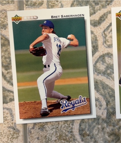 1992 Upper Deck #233 Bret Saberhagen — front
