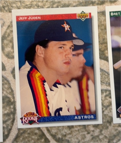 1992 Upper Deck #6 Jeff Juden — front