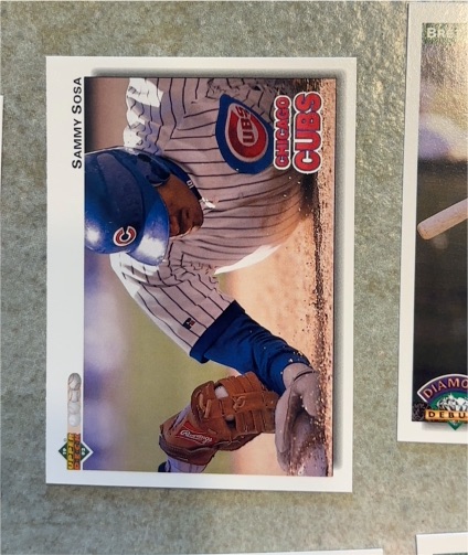 1992 Upper Deck #723 Sammy Sosa — front