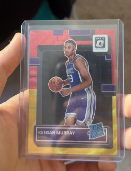 2022-23 Panini Donruss Optic #214 Keegan Murray — front