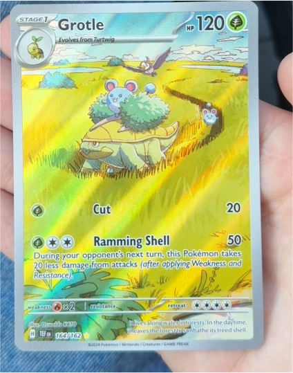 2024 Pokémon #164 Grotle — front