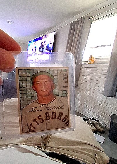 1951 Bowman Earl Webb — front