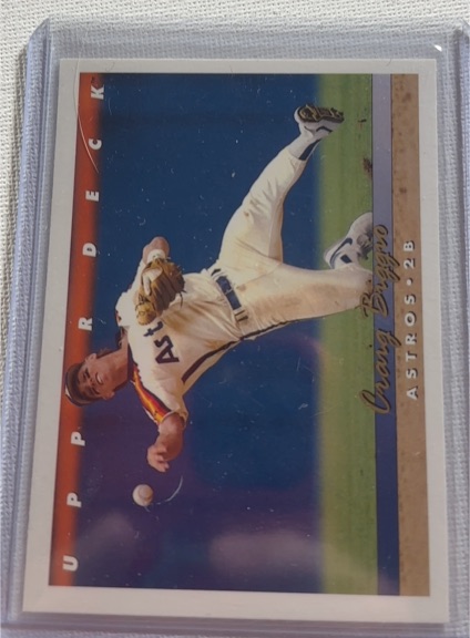 1993 Upper Deck #114 Craig Biggio — front