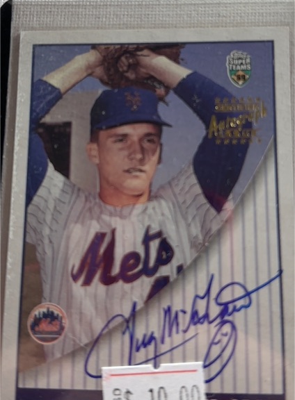 2002 Topps Super Teams Autographs #AP Tom Seaver — front