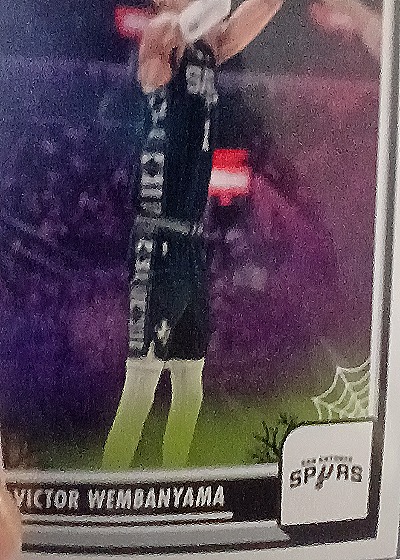 2023-24 Panini Haunted Hoops #108 Victor Wembanyama — front