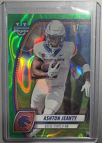 2024 Bowman University Chrome #17 Ashton Jeanty — front