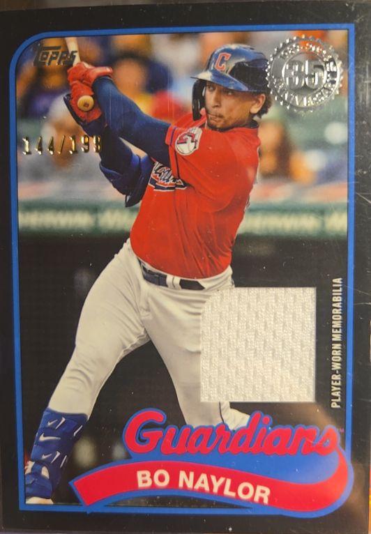 2024 Topps #85 Bo Naylor — front