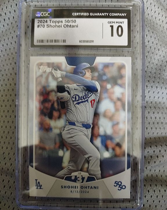 2024 Topps 50/50 #70 Shohei Ohtani — front