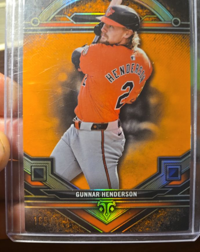 2024 Topps Triple Threads #125 Gunnar Henderson — front