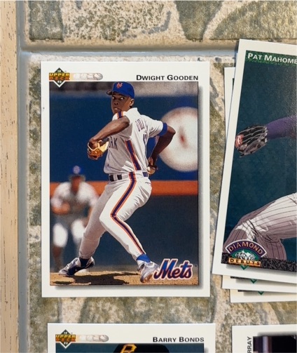 1992 Upper Deck #135 Dwight Gooden — front