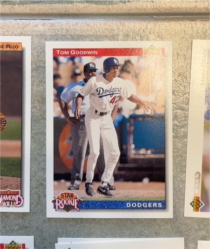 1992 Upper Deck #20 Tom Goodwin — front