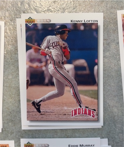 1992 Upper Deck #766 Kenny Lofton — front