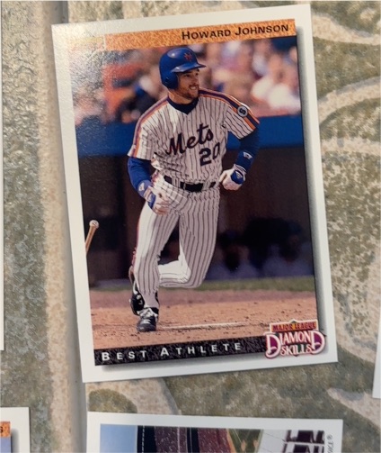 1992 Upper Deck #720 Howard Johnson — front