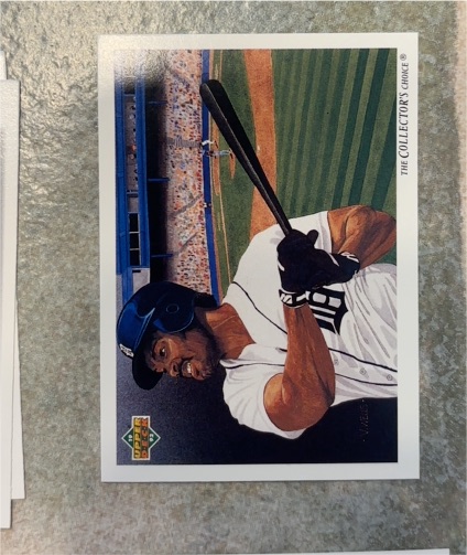 1992 Upper Deck #96 Cecil Fielder — front