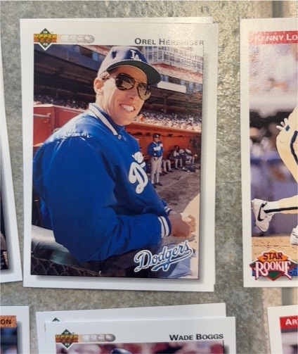 1992 Upper Deck #261 Orel Hershiser — front