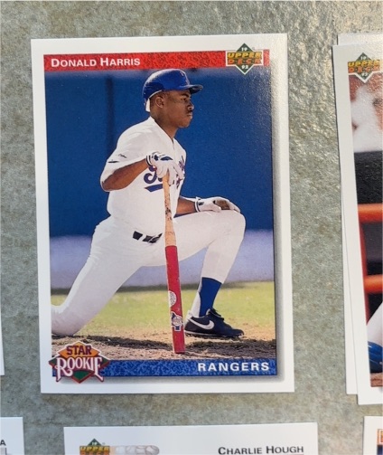 1992 Upper Deck #11 Donald Harris — front