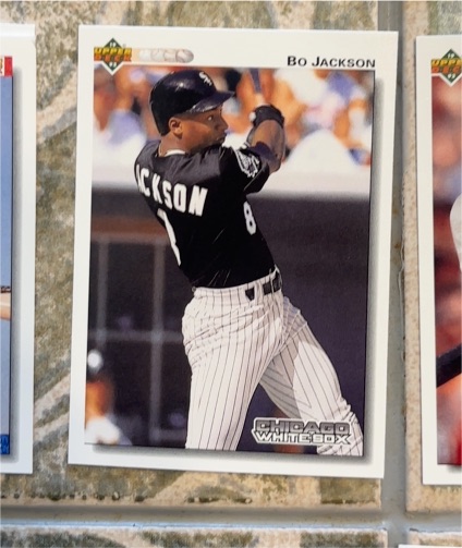 1992 Upper Deck #555 Bo Jackson — front