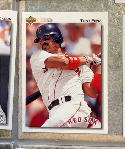 1992 Upper Deck #252 Tony Peña — front