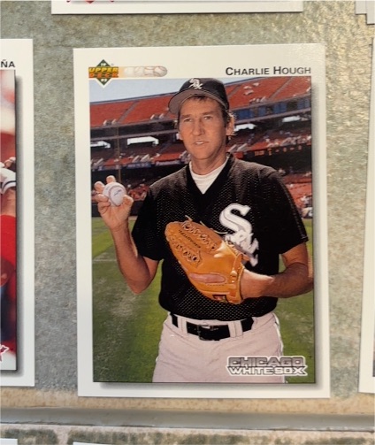 1992 Upper Deck #418 Charlie Hough — front