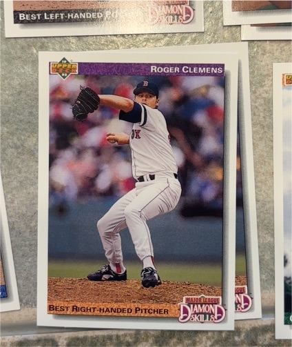 1992 Upper Deck #641 Roger Clemens — front