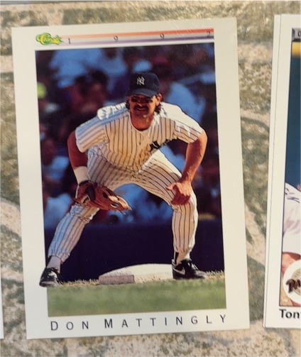 1992 Classic I #T58 Don Mattingly — front