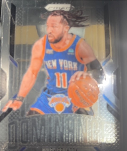 2024-25 Panini Prizm #17 Jalen Brunson Dominance — front