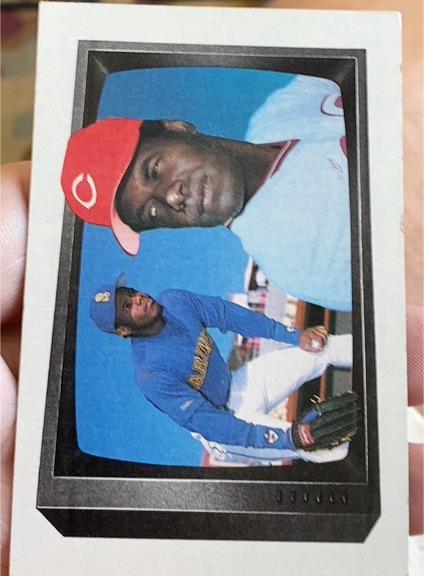 1989 Bowman #259 Ken Griffey Sr. / Ken Griffey Jr. — front