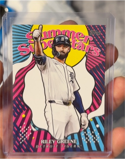 2025 Topps Series 2 #SS-14 Riley Greene Summer Superstars — front