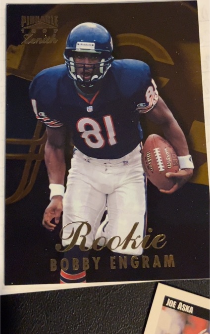 1997 Pinnacle Zenith #124 Bobby Engram Rookie — front