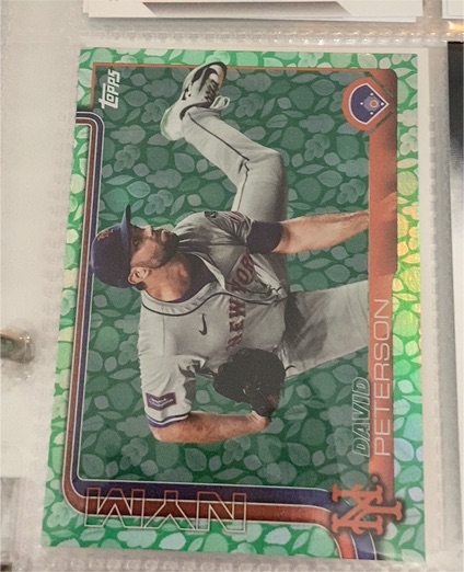 2025 Topps Series 1 #131 David Peterson — front