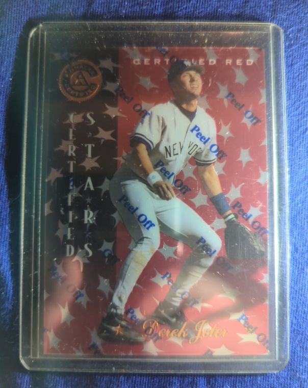 1997 Pinnacle Certified #141 Derek Jeter — front