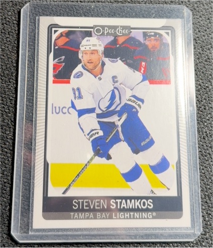 2021-22 O-Pee-Chee #6 Steven Stamkos — front