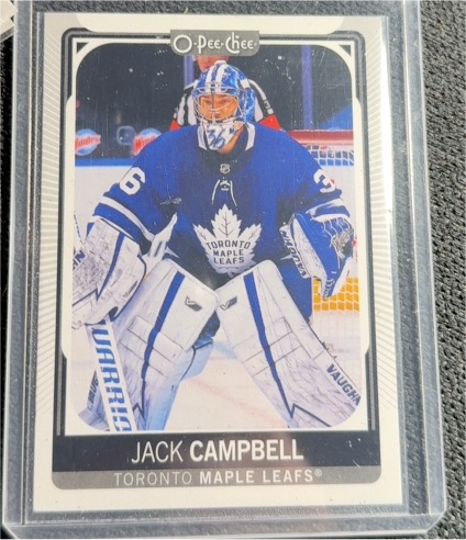 2021-22 O-Pee-Chee #284 Jack Campbell — front
