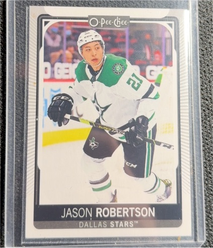 2021-22 O-Pee-Chee #61 Jason Robertson — front