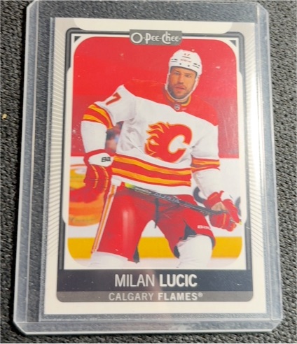 2021-22 O-Pee-Chee #47 Milan Lucic — front