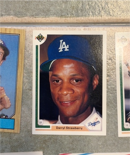 1991 Upper Deck #245 Darryl Strawberry — front