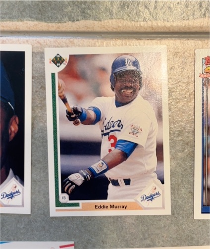 1991 Upper Deck #237 Eddie Murray — front