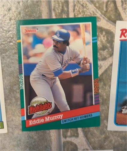 1991 Donruss Highlights #BC-18 Eddie Murray — front