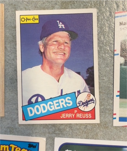 1985 O-Pee-Chee #66 Jerry Reuss — front