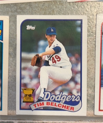 1989 Topps #456 Tim Belcher — front