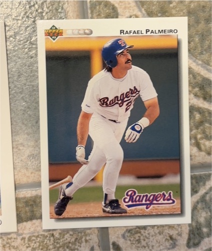 1992 Upper Deck #223 Rafael Palmeiro — front